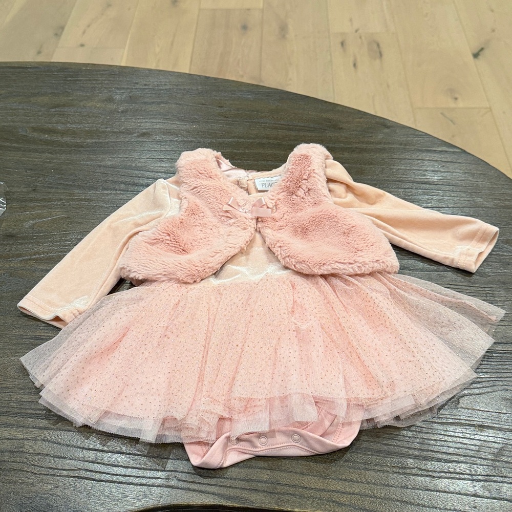 The Children's Place Soft Pink Baby Outfit
